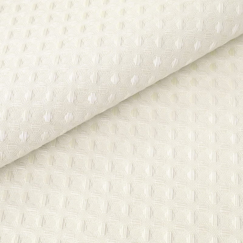 River Dream Heavyweight No Hooks Required Dotted Waffle Weave Shower Curtain with Snap in Liner - 71W x 74H,Hotel Grade,Spa Like Bath Curtain,Cream - Image 3